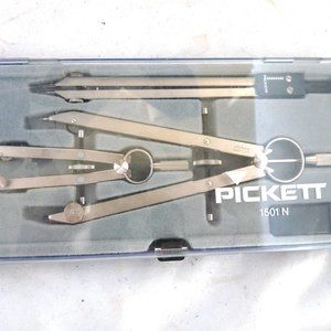 Pickett 1501 N drawing drafting set compass Germany home schooling